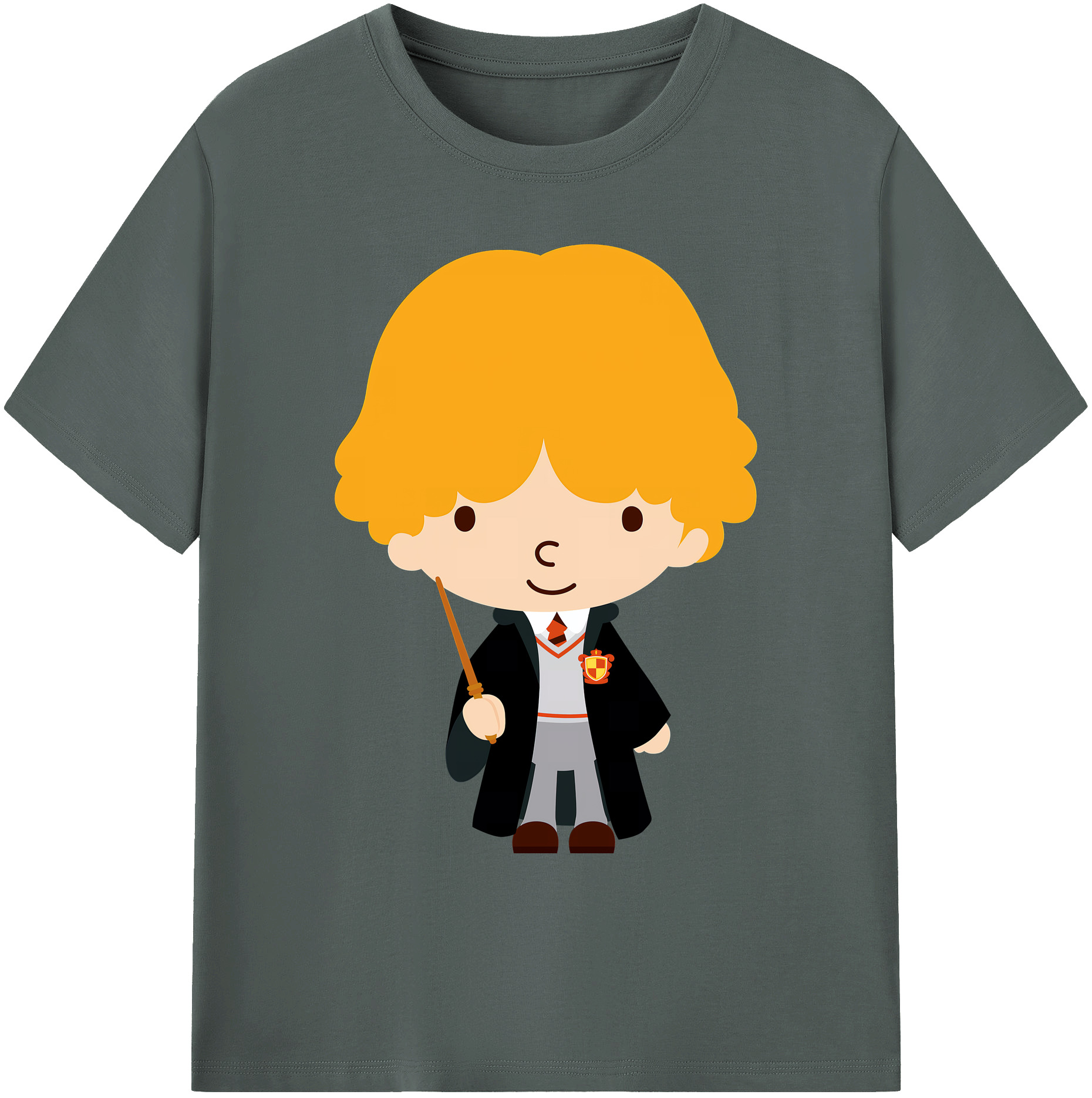 （画像用） Harry Potter ハリー・ポッターシリーズ 綿100％ メンズ半袖Tシャツ｜肌触りやわらか＆通気性